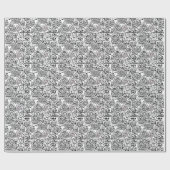 Arabische Kalligraphie Geschenkpapier (Flach)