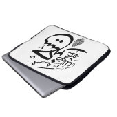 arabische Kalligraphie Laptopschutzhülle (Vorne Knopf)
