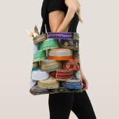 Arabische Karten auf dem Markt Tasche (Von Nahem)