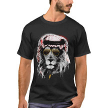 Arabische Katzen der König Dark T-Shirt