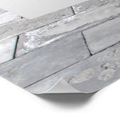 Arabische Libysche Alte grüne Türmauer Kunst Poster (Ecke)