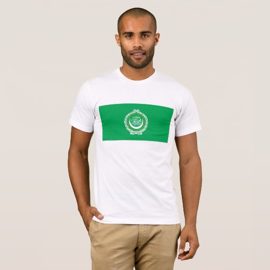 Arabische Liga-Flagge T-Shirt (Vorne ganz)