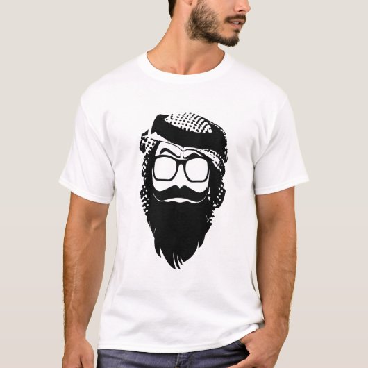 arabische Mannart T-Shirt (Vorderseite)