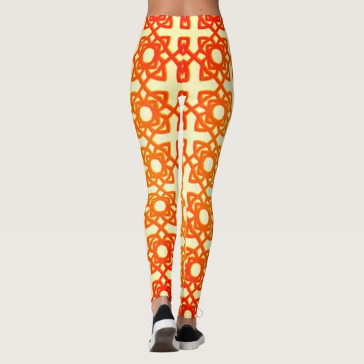 Arabische Muster Leggings (Rückseite)