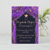 arabische Nächte Einladung (Stehend Vorderseite)