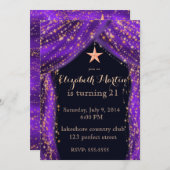 arabische Nächte Einladung (Vorne/Hinten)