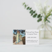 Arabische Nächte Frauen in der Brunnenprinzessin Visitenkarte (Stehend Vorderseite)