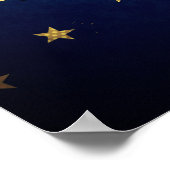 Arabische Nächte Geburtstagsparty personalisierter Poster (Ecke)