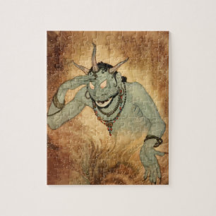 Arabische Nächte Genie von Edmund Dulac Puzzle