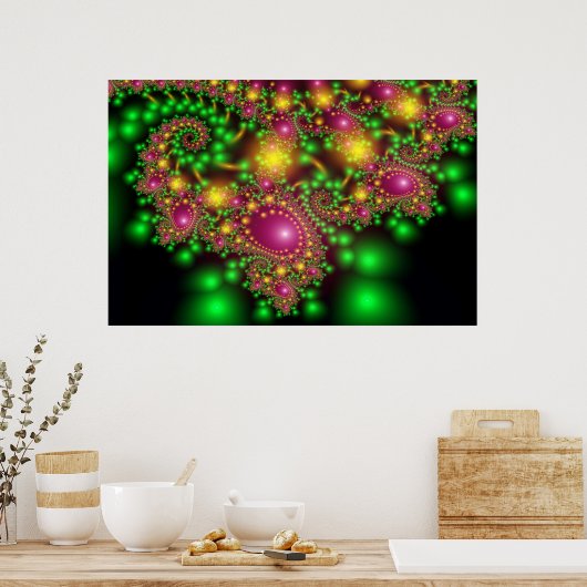 Arabische Nächte II Poster (Küche)