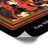 Arabische Nächte: Illustration von Kay Nielsen Poster (Ecke)