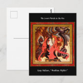 Arabische Nächte: Illustration von Kay Nielsen Postkarte (Vorne/Hinten)