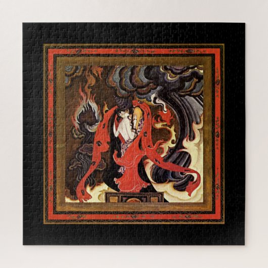 Arabische Nächte: Illustration von Kay Nielsen Puzzle (Vertikal)