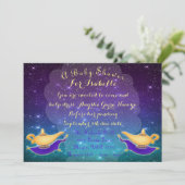 Arabische Nächte laden magischer Lampe und Einladung (Stehend Vorderseite)