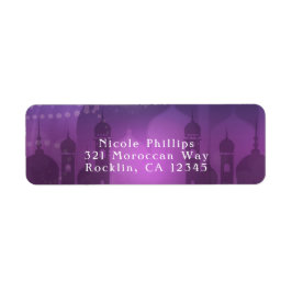 Arabische Nächte Marokkanisches Lila Mondlicht