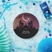 Arabische Nächte Marokkanisches Party im Nahen Ost Pappteller (Party)