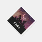 Arabische Nächte Marokkanisches Party im Nahen Ost Serviette (Ecke)