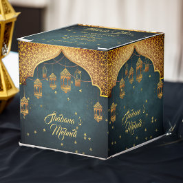 Arabische Nächte Mehndi Henna Feier Geschenkschachtel