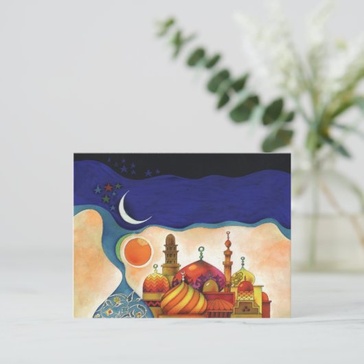arabische Nächte Postkarte (Stehend Vorderseite)