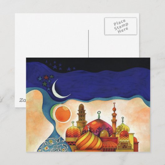 arabische Nächte Postkarte (Vorne/Hinten)