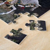 Arabische Nächte Ritterprinz am Weißen Pferd Puzzle (Seite)