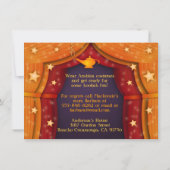 Arabische Nächte Zehnte Party Einladungen (Rückseite)