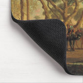Arabische Oase, 1853 Mousepad (Ecke)