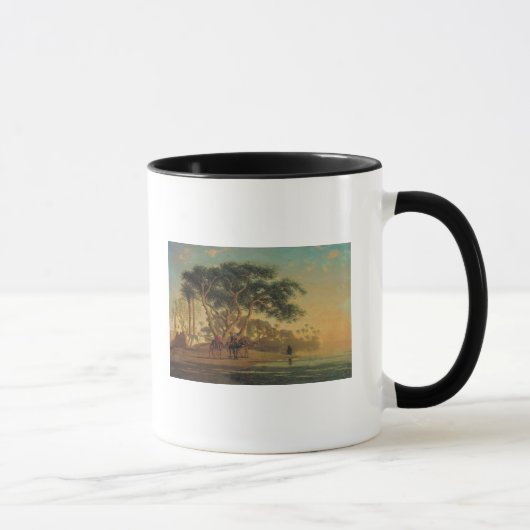 Arabische Oase, 1853 Tasse (Rechts)