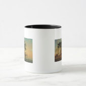 Arabische Oase, 1853 Tasse (Zentrum)