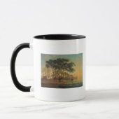 Arabische Oase, 1853 Tasse (Links)
