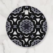 Arabische Ornamente, asiatisch Geschenkanhänger (Rückseite)