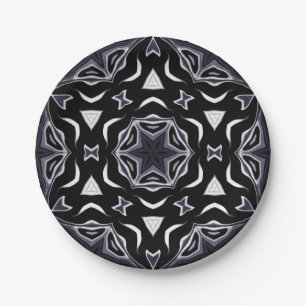 Arabische Ornamente, asiatisch Pappteller