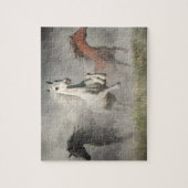 Arabische Pferde Puzzle (Vertikal)