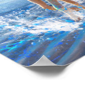 Arabische Pferde von STELLAR ISLAND #1 Poster (Ecke)