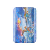 Arabische Pferde von STELLAR ISLAND Badematte (Vorderseite Vertikal)