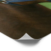 Arabische Pferdebilder drucken Poster (Ecke)