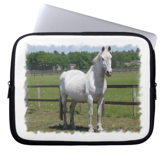 Arabische Pferdeelektronik-Tasche Laptopschutzhülle (Vorderseite)