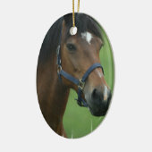 Arabische Pferdeverzierung Keramik Ornament (Links)