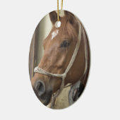 Arabische Pferdeverzierung Keramik Ornament (Links)