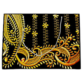 Arabische Stickerei Große Geschenktüte