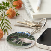 Arabische Stute u. Fohlen 2 Schlüsselanhänger (Vorderseite rechts)