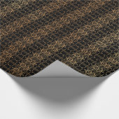 Arabische Symbole Ramadan Themed Wrapping Paper Geschenkpapier (Ecke)