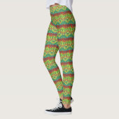 Arabische Tradition Schöne, liebevolle Farben Leggings (Links)