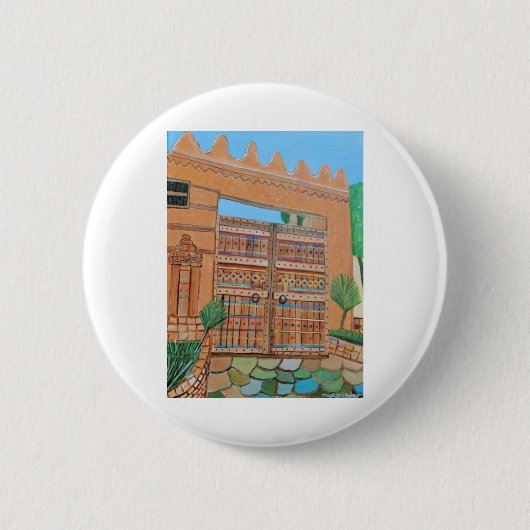 arabische Tür Button (Vorderseite)
