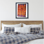 arabische Tür Leinwanddruck (Insitu (Schlafzimmer))