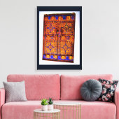 arabische Tür Leinwanddruck (Insitu (Wohnzimmer))