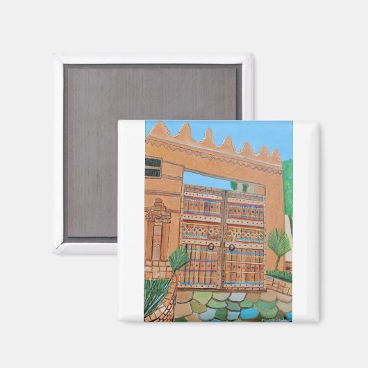 arabische Tür Magnet (Vorderseite/Rückseite)