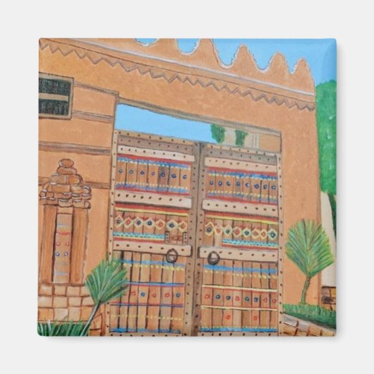 arabische Tür Magnet (Vorne)