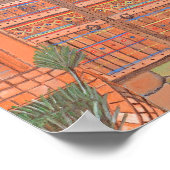 arabische Tür Poster (Ecke)