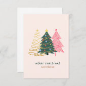 Arabische Weihnachtskarte Dankeskarte (Vorne/Hinten)